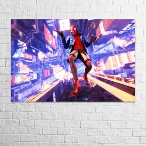 Spider-man-Miles-Fallon-Building-chassis-board-carbon-1-10000173-carbon- تابلو شاسی Spider-man Miles Fallen- Fallen Building- کاربن- تابلو- شاسی- Spider-man- بازی- Miles- مایلز