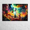 board-chassis-with-rick-and-morty-design-carbon-1-10000095-carbon- تابلو شاسی Rick And Morty- ریک و مورتی- کاربن- تابلو- شاسی- انیمیشن