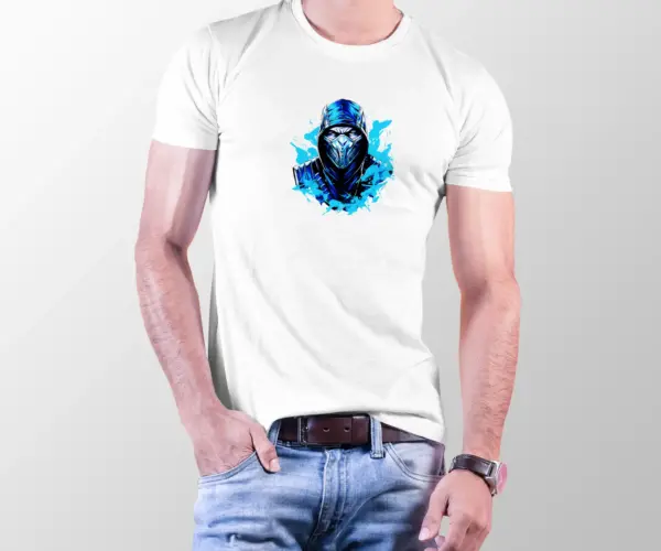 t-shirt-with-the-game-design-mortal-kombat-sub-zero-2-carbon-1- 10000122-carbon- تیشرت Mortal Kombat- Sub Zero- کاربن- سابلیمیشن- Sub Zero- تیشرت