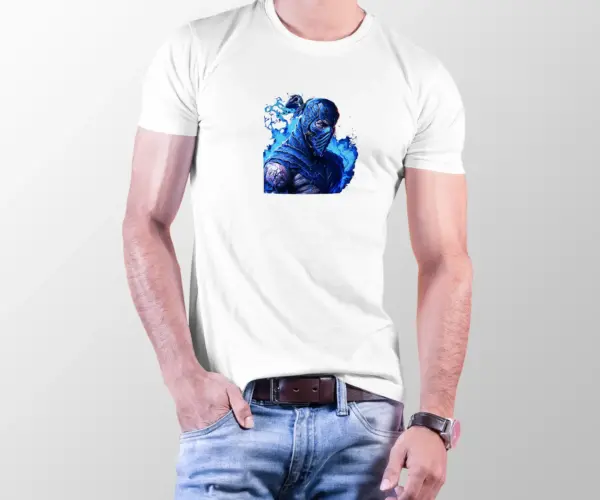 t-shirt-with-the-game-design-mortal-kombat-sub-zero-carbon-1- 10000114-carbon- تیشرت Mortal Kombat- Sub Zero- کاربن- سابلیمیشن- تیشرت- Mortal Kombat- Sub Zero- بازی
