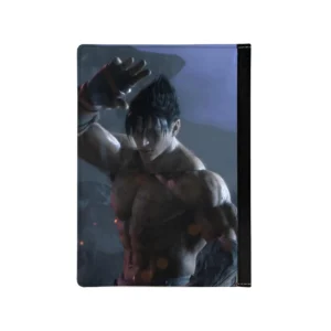 binder-with-design-tekken-8-jin-kazama-game-carbon-carbonak-1- 500215-carbon-کاربن-کاربنک -کلاسور - کلاسور با طرح بازی Tekken 8 jin kazama