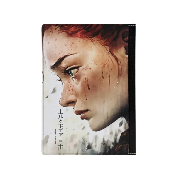 binder-with-arya-stark-got-series-design-carbon-carbonak-1- 500122-carbon- - کاربن- کاربنک- کلاسور- Binder- کلاسور با طرح سریال Arya Stark GOT