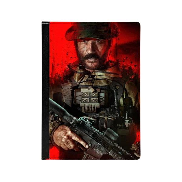 binder-with-call-of-duty-captain-price-ghost-design-carbon-carbonak-1- 500065-carbonکاربن- کاربنک -کلاسور- Binder- کلاسور با طرح Call of Duty Capitan Price