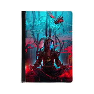 binder-with-cyberpunk-meditation-design-carbon-carbonak-2- 500069-carbon- - کاربن- کاربنک- کلاسور- Binder- کلاسور با طرح Cyberpunk Meditation