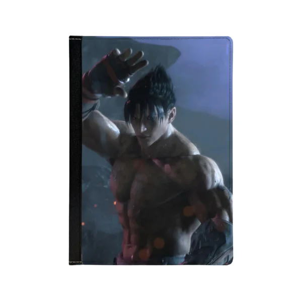 binder-with-design-tekken-8-jin-kazama-game-carbon-carbonak-2- 500215-carbon-کاربن-کاربنک -کلاسور - کلاسور با طرح بازی Tekken 8 jin kazama