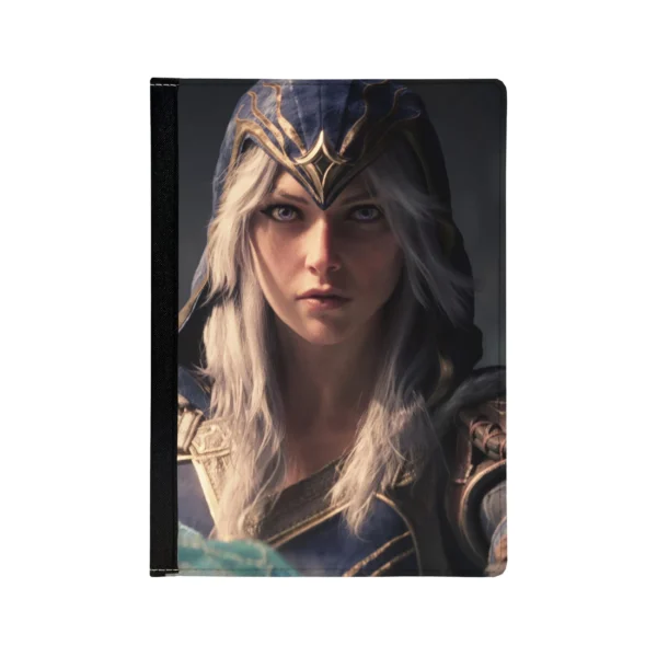 binder-with-degien-lol-game-ashe-carbon-carbonak-2- 500141-carbon-کاربن- کاربنک -کلاسور - کلاسور با طرح بازی Lol Ashe